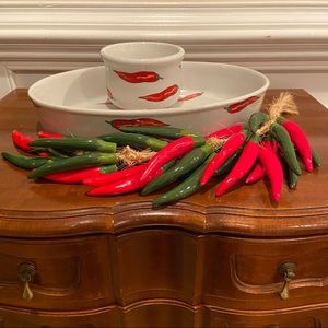 🌶RED HOT CHILI PEPPER SET